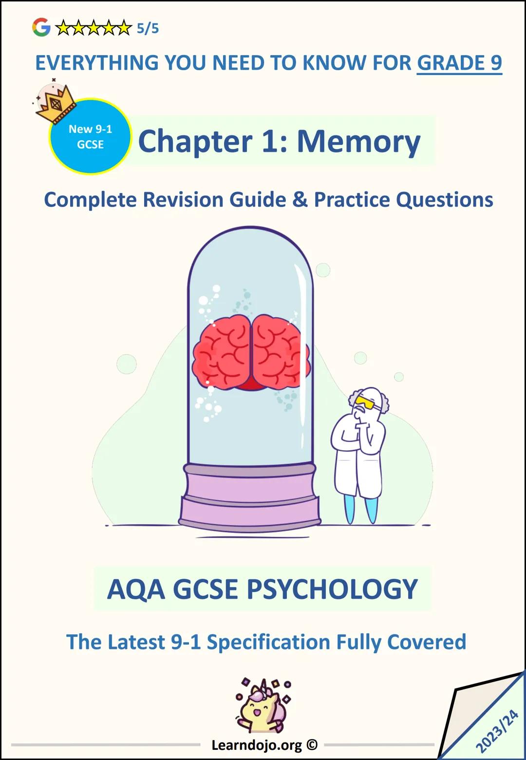 GCSE AQA Psychology : memory