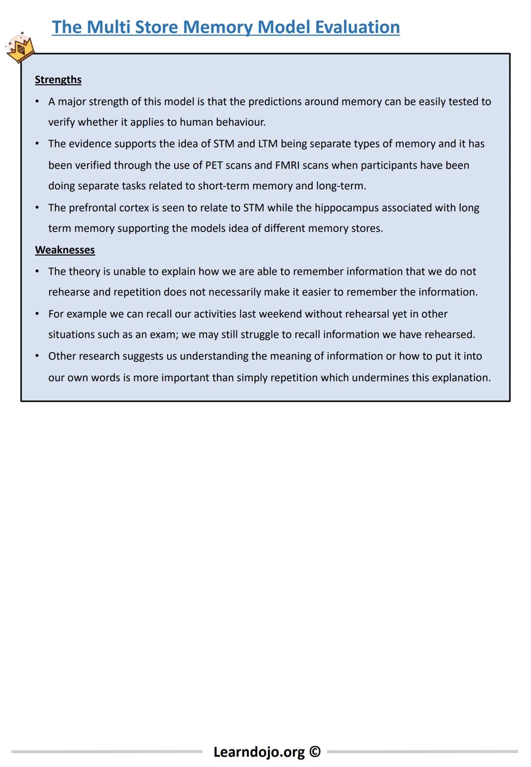 G5/5
EVERYTHING YOU NEED TO KNOW FOR GRADE 9
New 9-1
GCSE
Chapter 1: Memory
Complete Revision Guide & Practice Questions
AQA GCSE PSYCHOLOGY