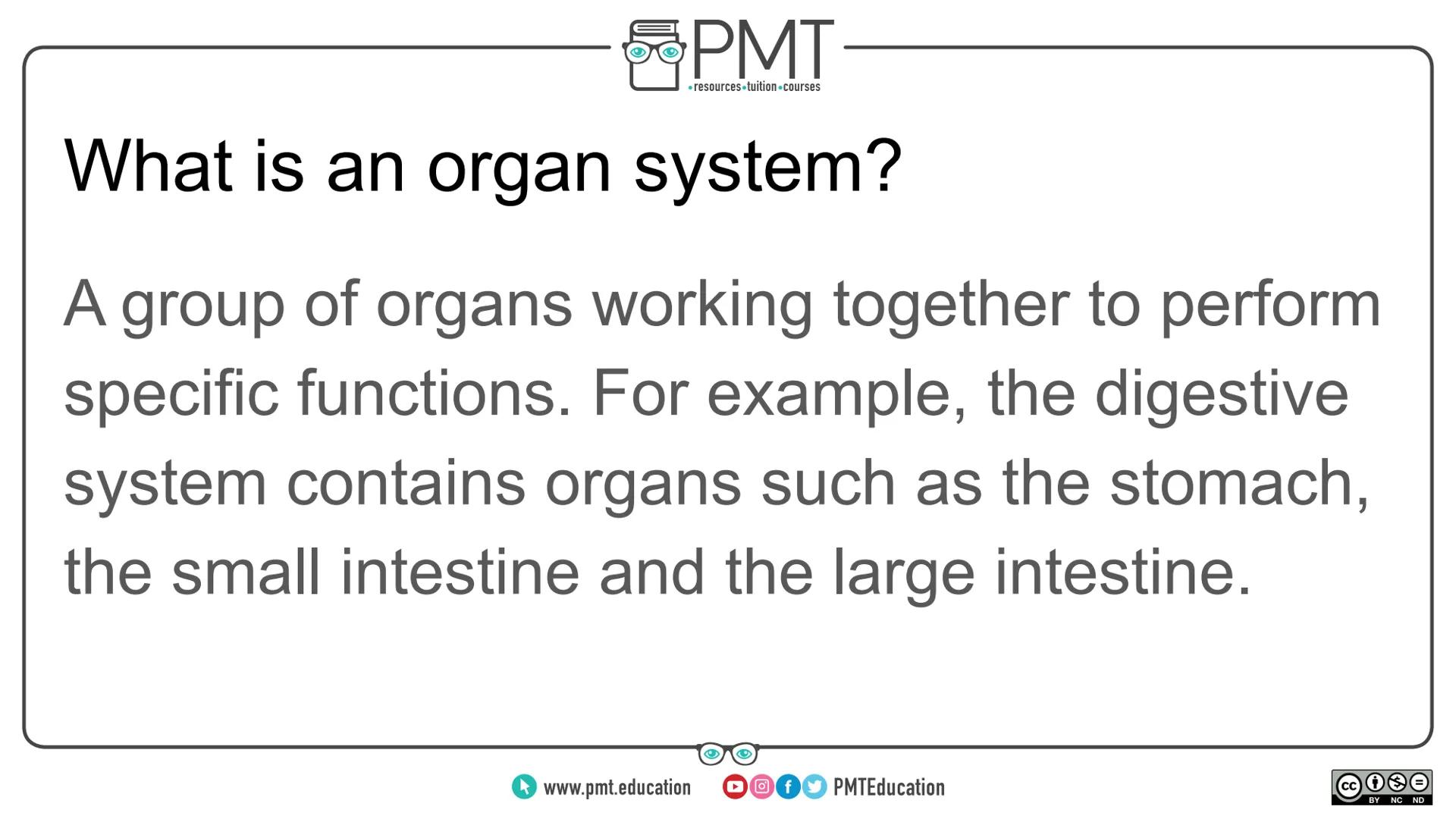 --- OCR Start ---
PMT
⚫resources tuition-courses
AQA Biology GCSE
2.1 - Principles of Organisation
Flashcards
This work by PMT Education is