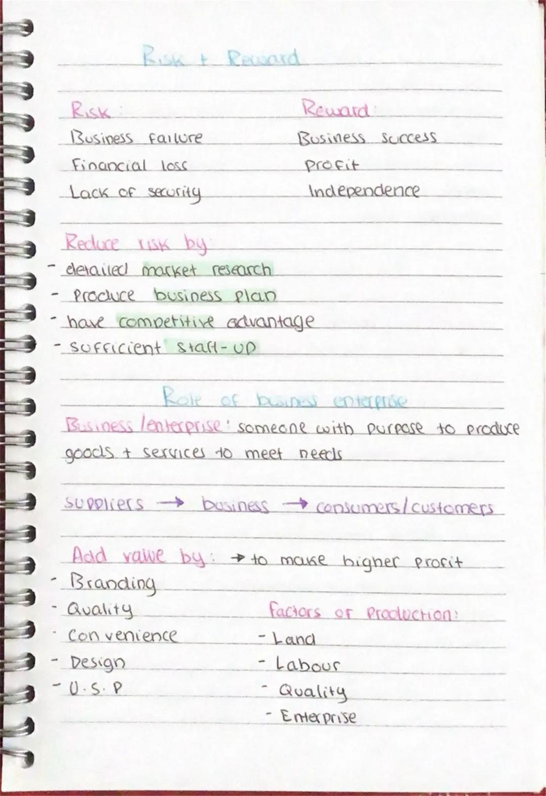Dynamic nature of bussiness.
- businesses operate in dynamic markets
- New opportunities = new business ideas.
New tech can improve products