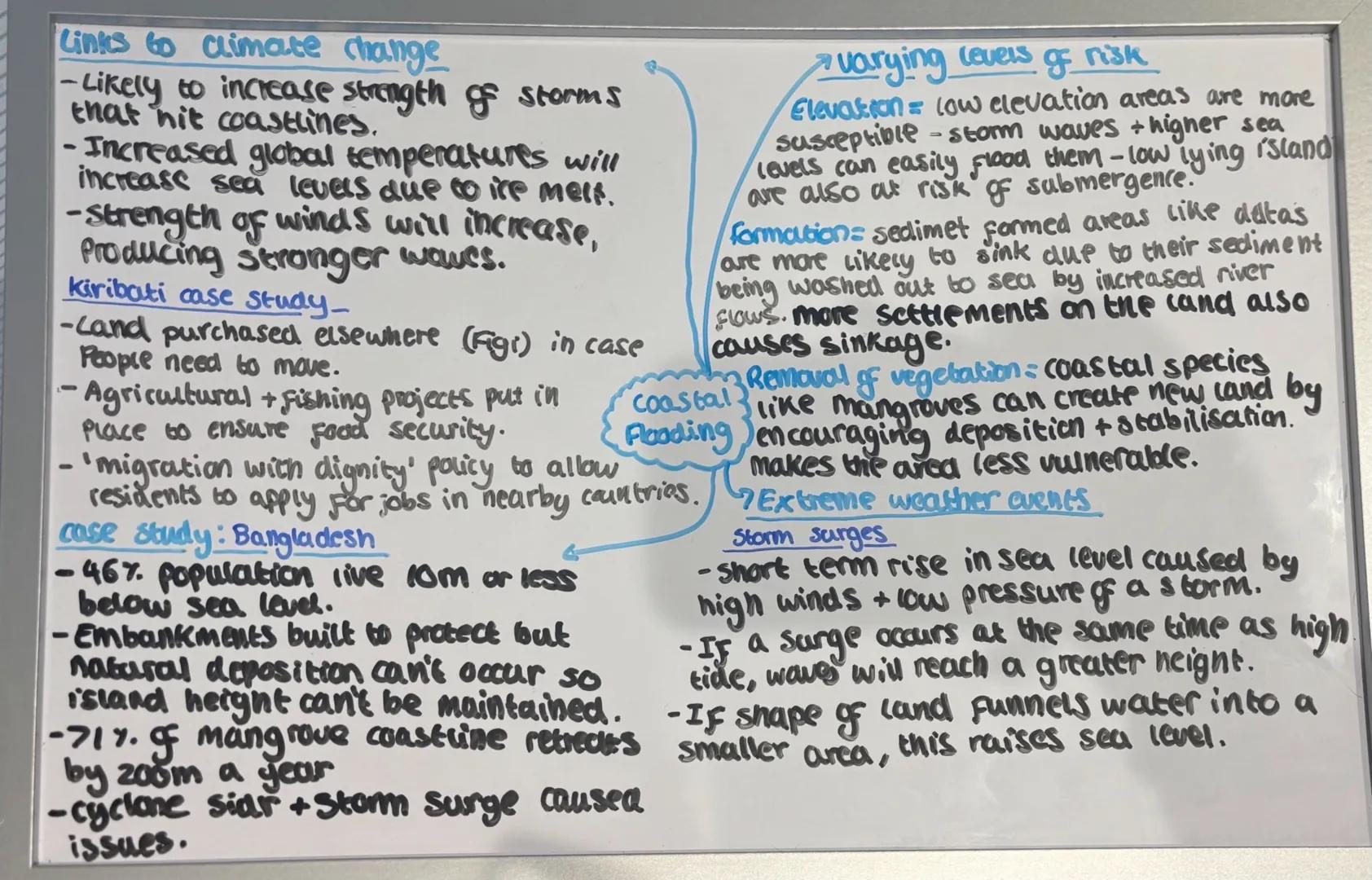 Sediment transport + Deposition
Suspension = particles small enough to be
suspended in water.
Saltation = small jumps
Traction = dragged/rol
