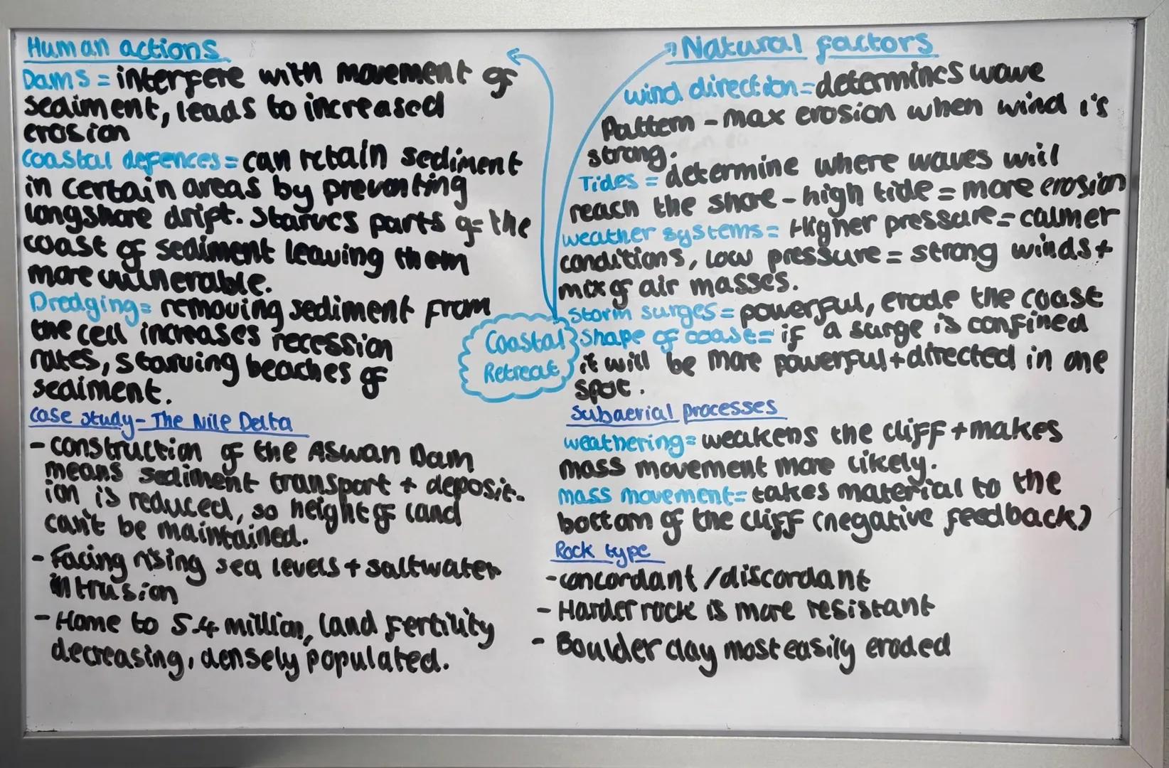 Sediment transport + Deposition
Suspension = particles small enough to be
suspended in water.
Saltation = small jumps
Traction = dragged/rol