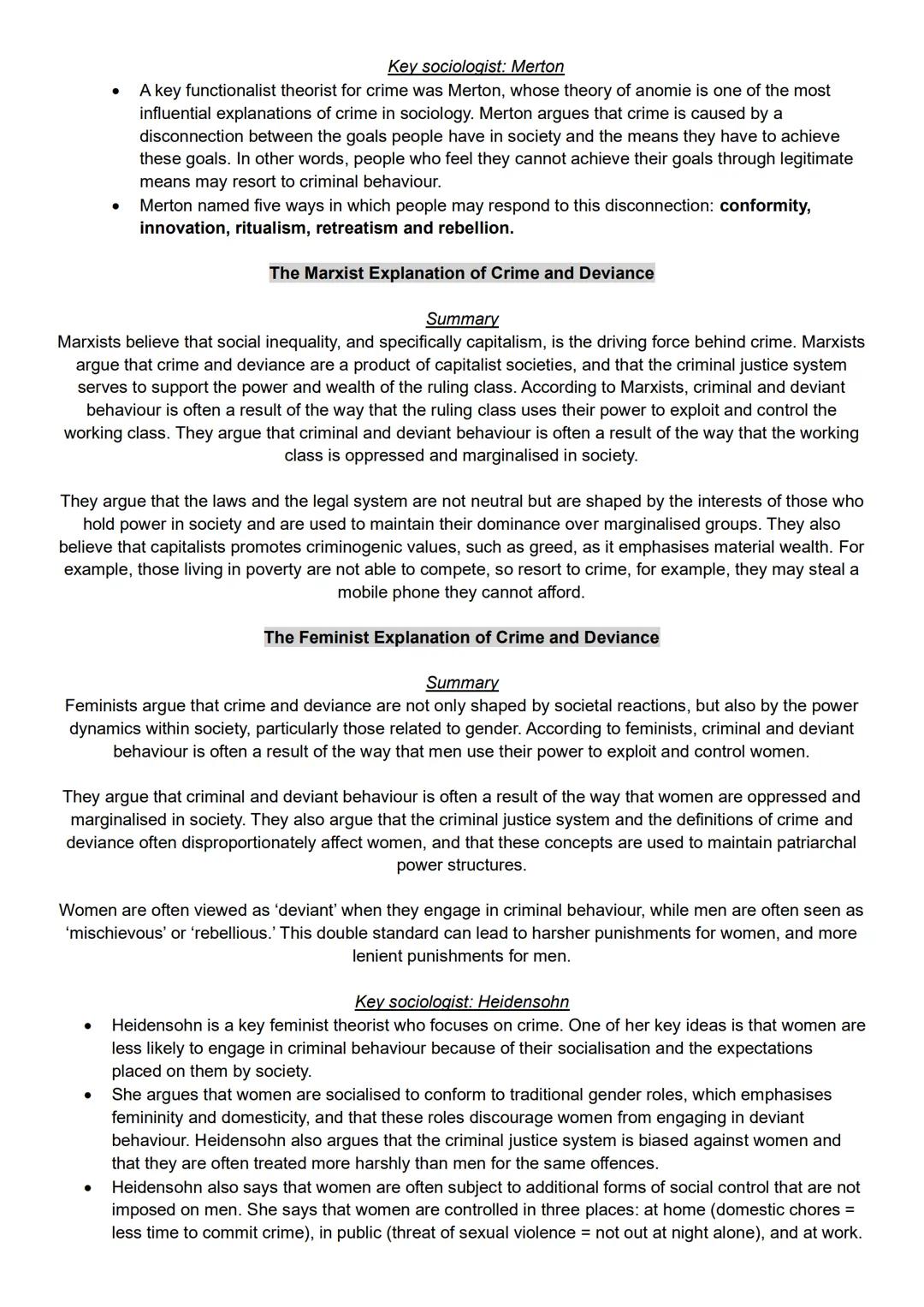 GCSE AQA Sociology | Topic 4 | Crime & Deviance
The Social Construction of Crime & Deviance
Definitions & introduction to social constructio