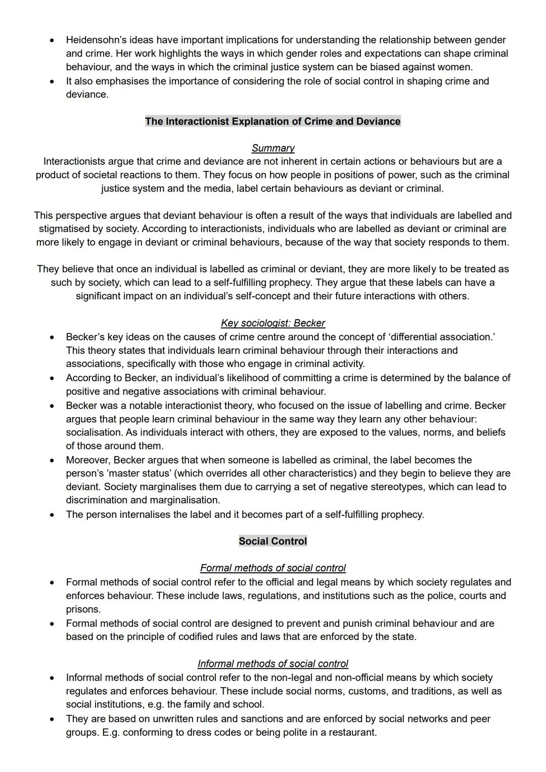 GCSE AQA Sociology | Topic 4 | Crime & Deviance
The Social Construction of Crime & Deviance
Definitions & introduction to social constructio