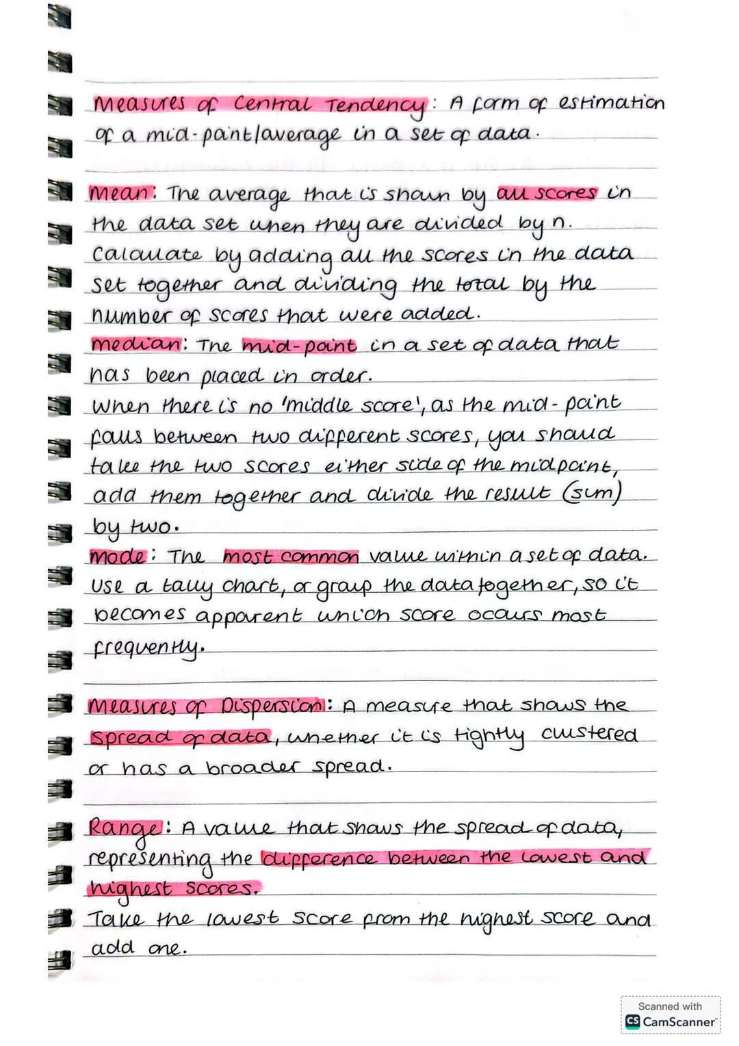 # Descriptive Statistics
## Mean:
+ It is necessary for further statistical analysis such as Standard deviation.
+ It can always be found