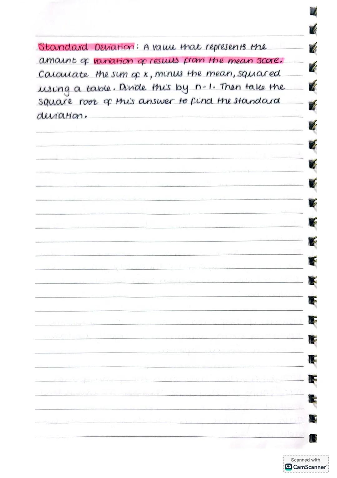 # Descriptive Statistics
## Mean:
+ It is necessary for further statistical analysis such as Standard deviation.
+ It can always be found