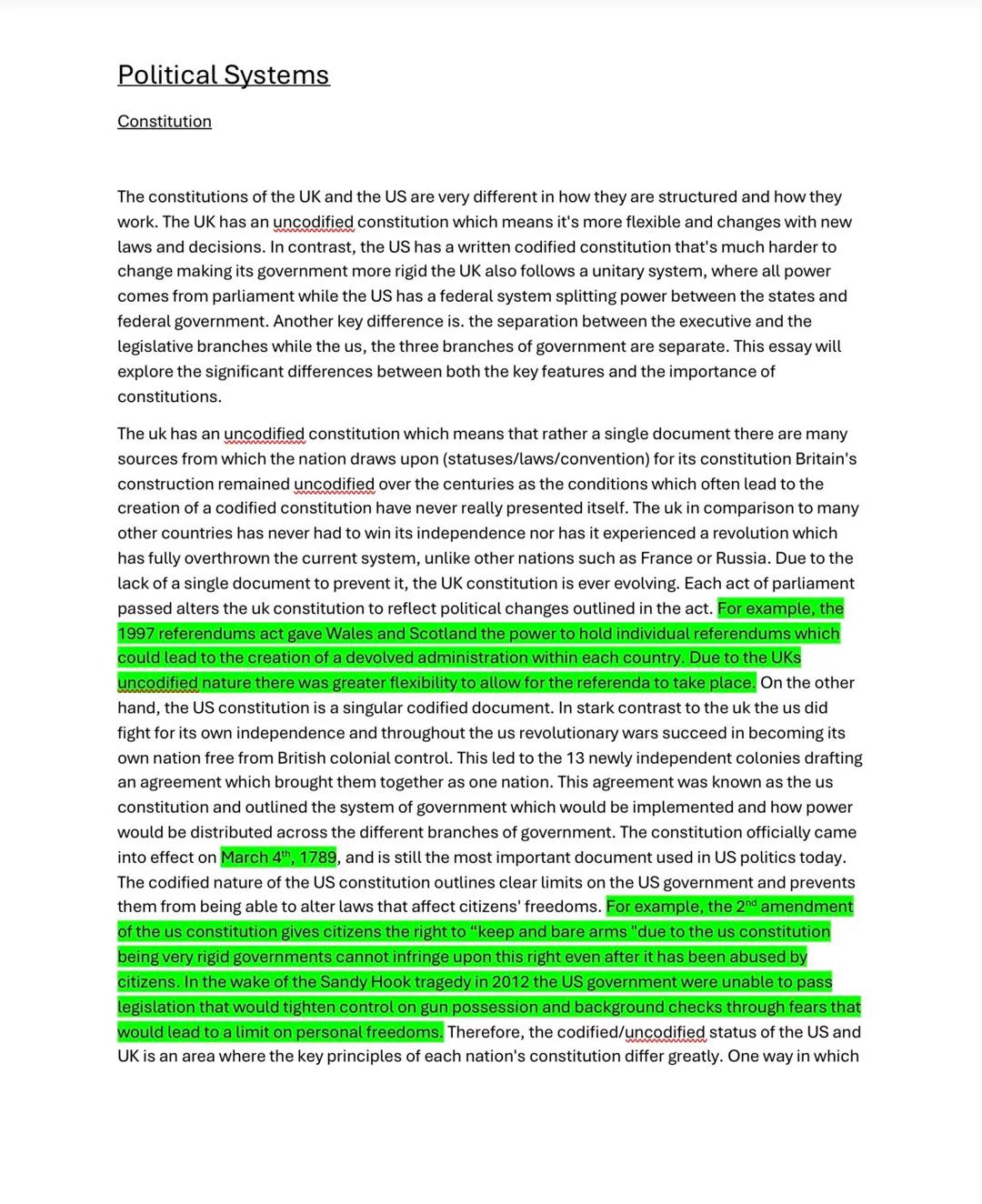 Constitutions 20marker