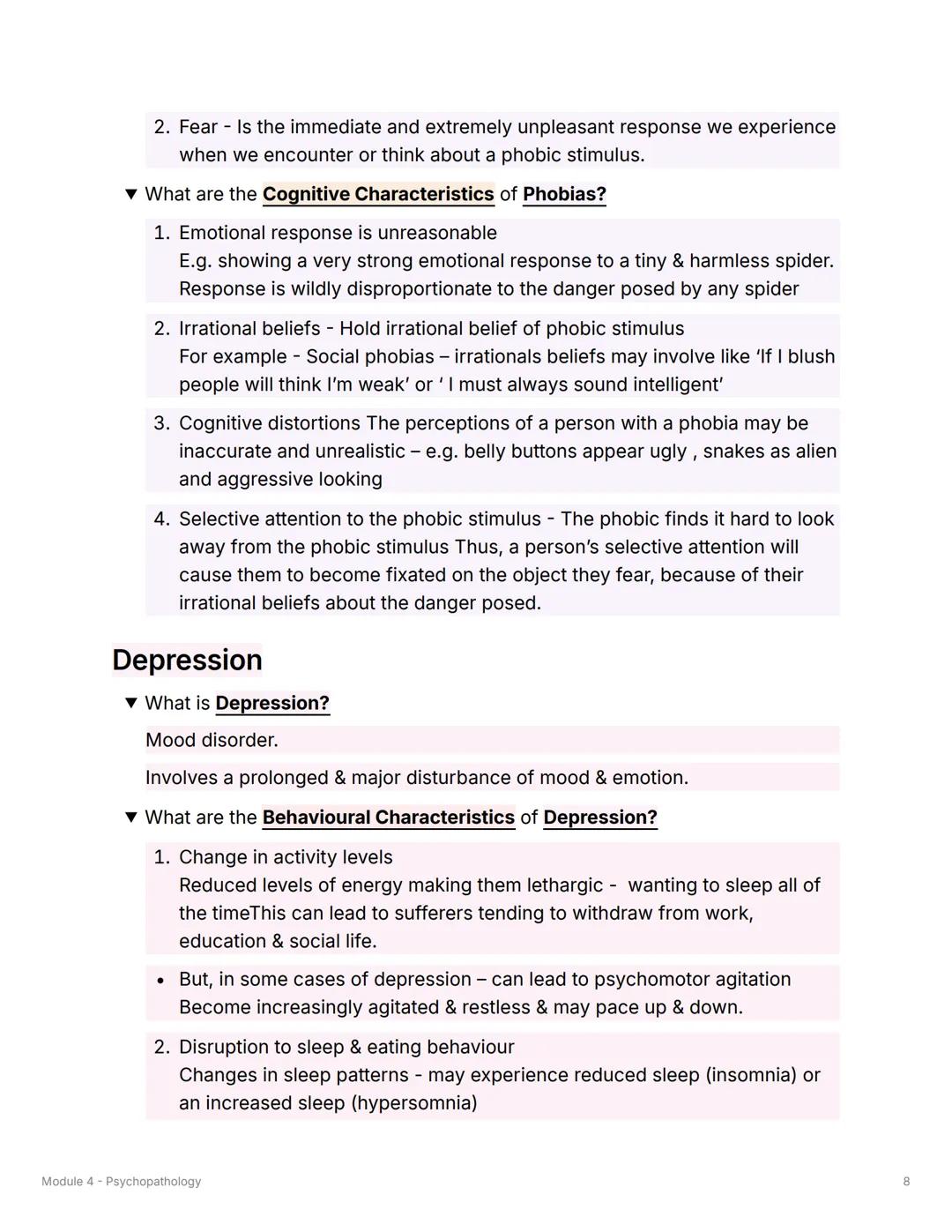 # Module 4 - Psychopathology
## Definitions for Abnormality
### Statistical Infrequency
▾ What is Statistical Infrequency?
A person's tra