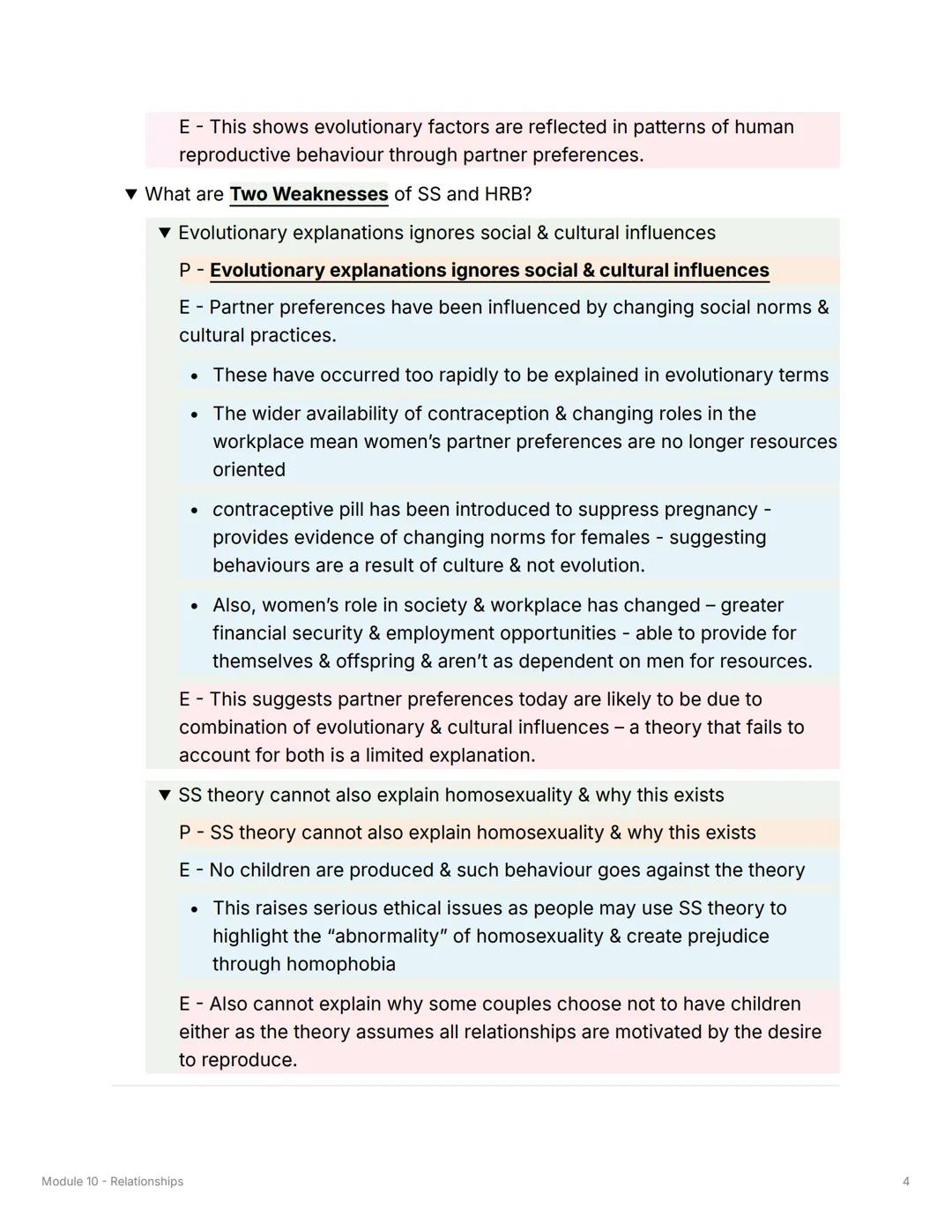 Module 10 - Relationships
Sexual Selection and Human
Reproductive Behaviour
▼What is Sexual Selection?
Attributes or behaviours that increas