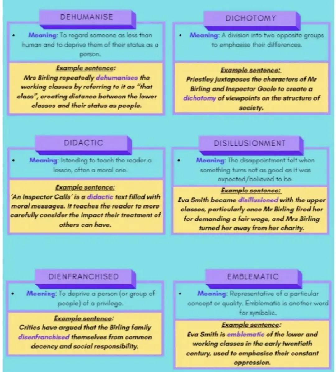 AIC Context
Class system
1912
* There was a rigid class system within 1912, providing little social mobility (unable to move between
the cla