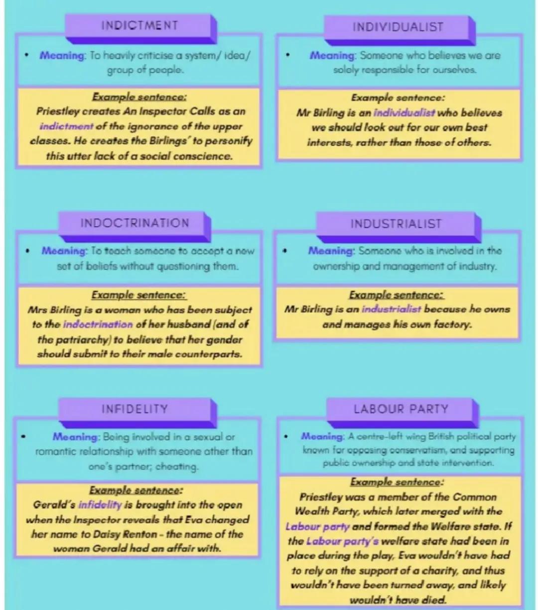 AIC Context
Class system
1912
* There was a rigid class system within 1912, providing little social mobility (unable to move between
the cla