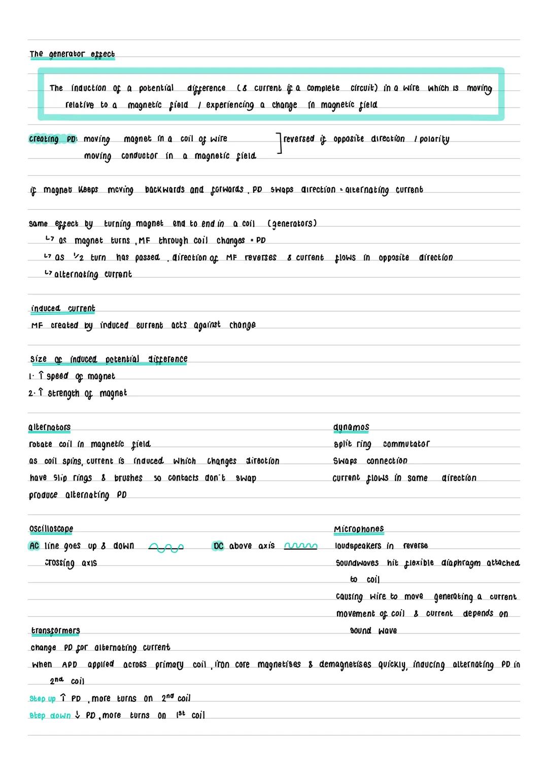 Physics
Electromagnetism
induced: turn into a magnet when put into a magnetic field
permanent: produce own magnetic field
magnetic fields
wh