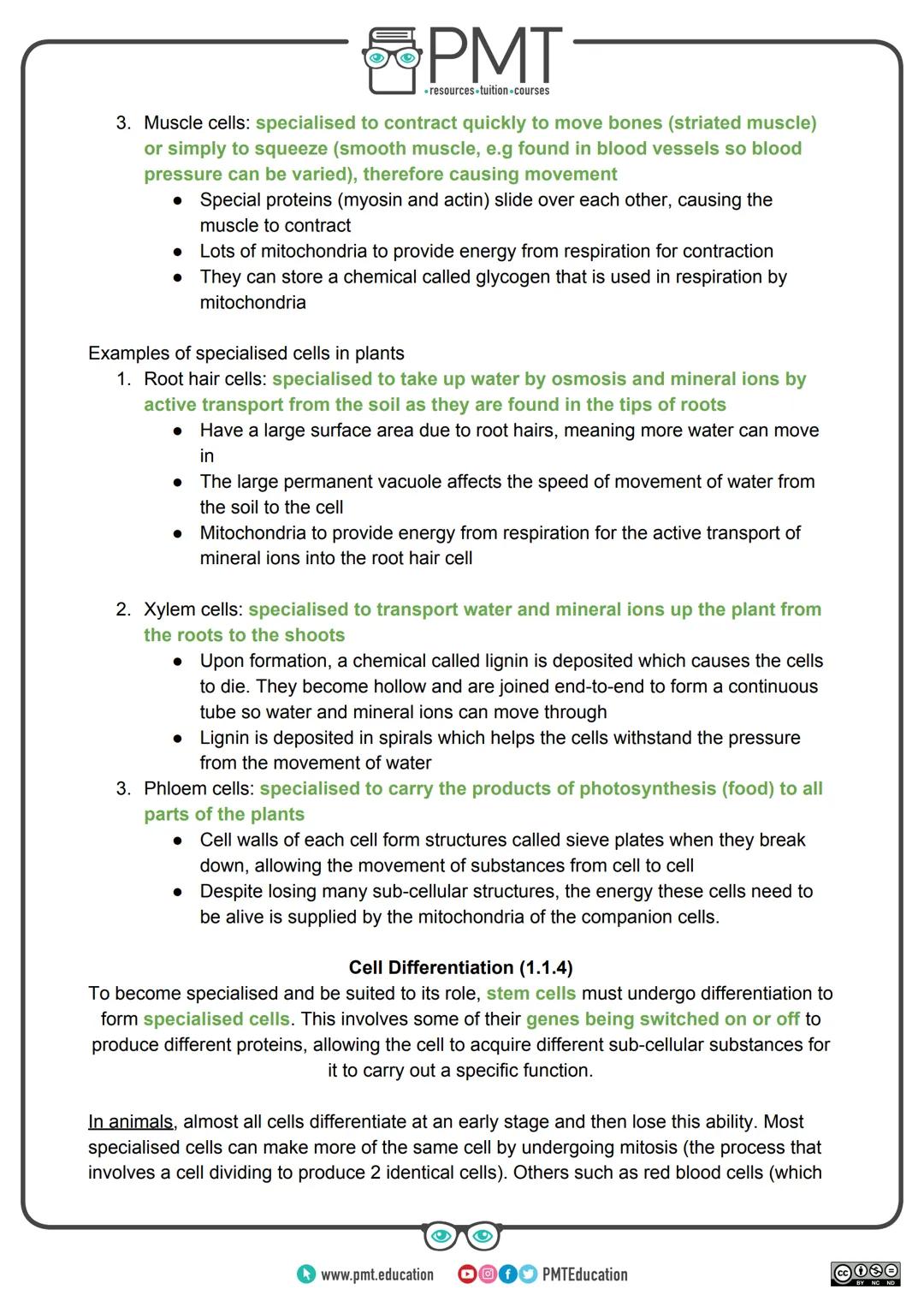 # AQA Biology GCSE
## Topic 1: Cell Biology
### Notes
Content in bold is for higher tier only.
Content is for both separate science and d