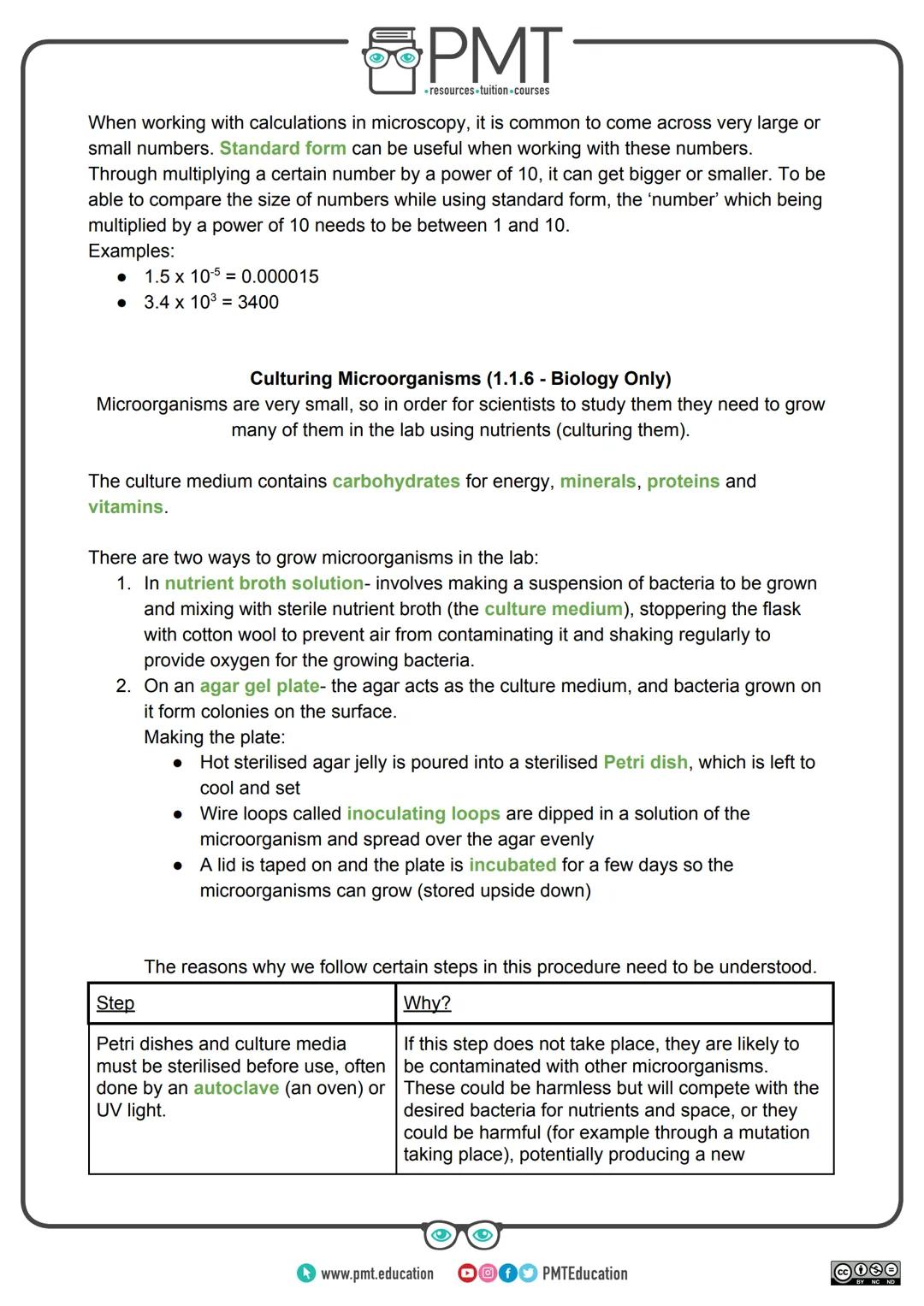 # AQA Biology GCSE
## Topic 1: Cell Biology
### Notes
Content in bold is for higher tier only.
Content is for both separate science and d