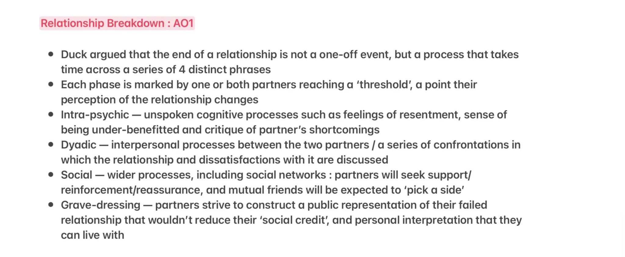 8 June 2025 at 21:43
Relationships AO1 Summaries
IntER-sexual Selection : A01
• Inter-sexual selection is between (INTER) the sexes, referri