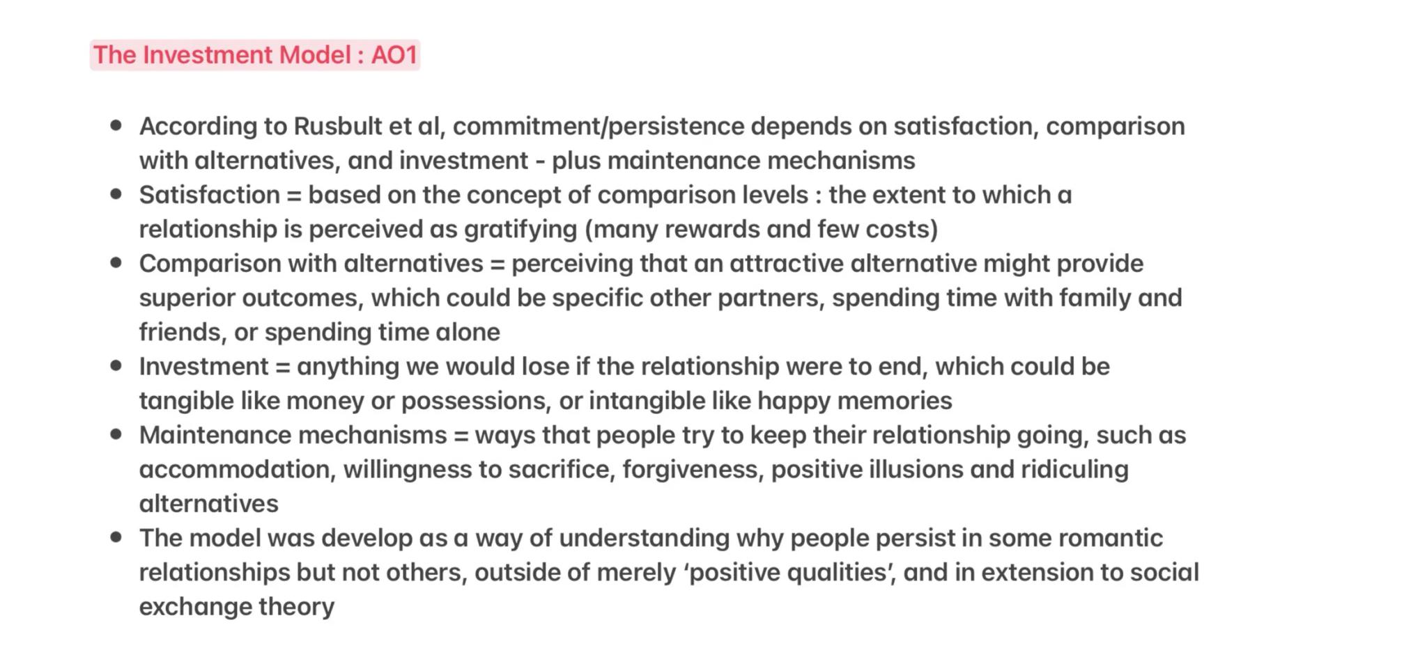 8 June 2025 at 21:43
Relationships AO1 Summaries
IntER-sexual Selection : A01
• Inter-sexual selection is between (INTER) the sexes, referri