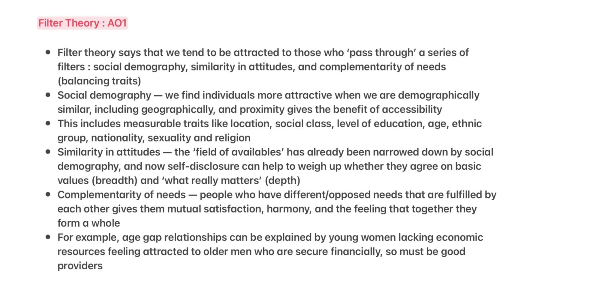 8 June 2025 at 21:43
Relationships AO1 Summaries
IntER-sexual Selection : A01
• Inter-sexual selection is between (INTER) the sexes, referri