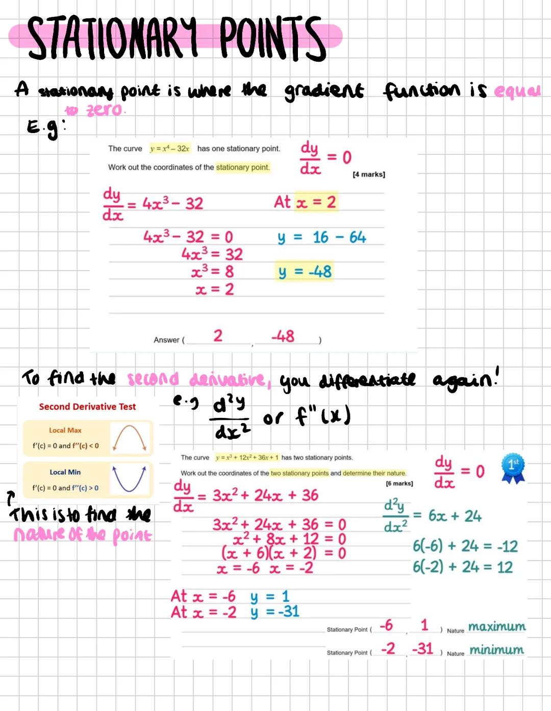 Further Maths NOTES PASCAL'S TRIANGLE BINOMIAL EXPANSION
The second number of each row tells us
what row we should use for expansion
1
1
1
2