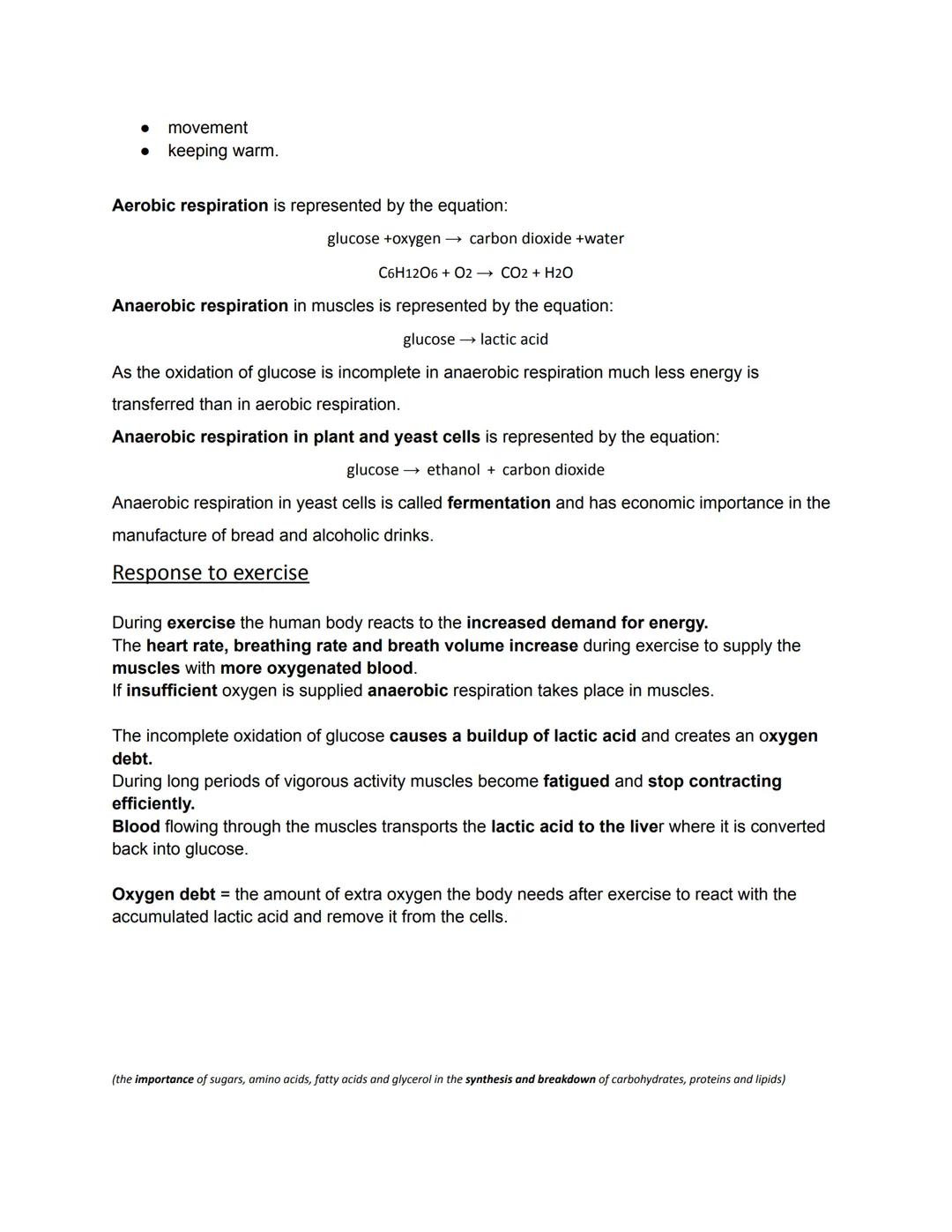 ## Photosynthetic reaction
Bioenergetics
Photosynthesis is represented by the equation:
carbon dioxide + water light glucose + oxygen
CO2