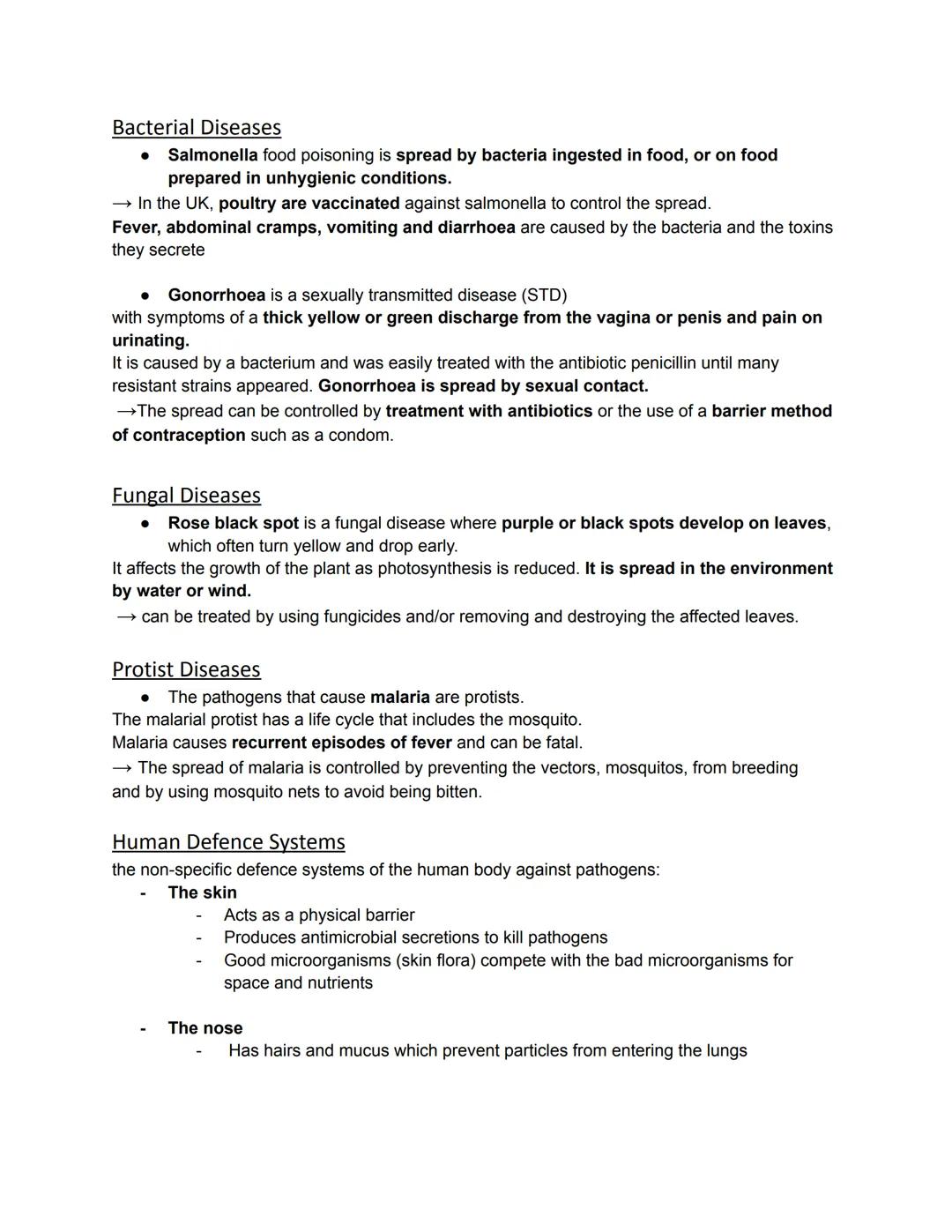 --- OCR Start ---
Infection and Response
Communicable diseases
Pathogens = microorganisms that cause infectious disease.
Pathogens may be vi