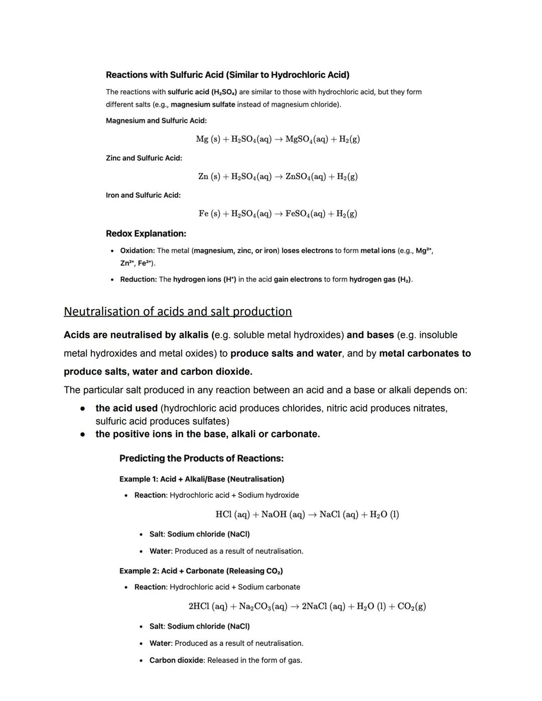--- OCR Start ---
Chemical Changes
Metal Oxides
Metals react with oxygen to produce metal oxides.
The reactions are oxidation reactions beca