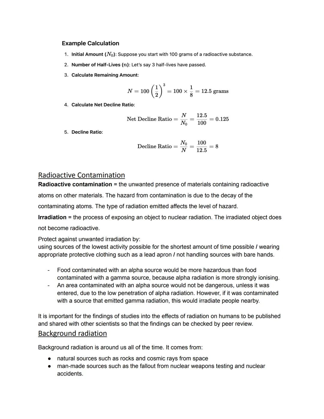 Atomic Structure
The structure of an atom
Atoms are very small, having a radius of about 1 x 10^-10 metres.
The basic structure of an atom i