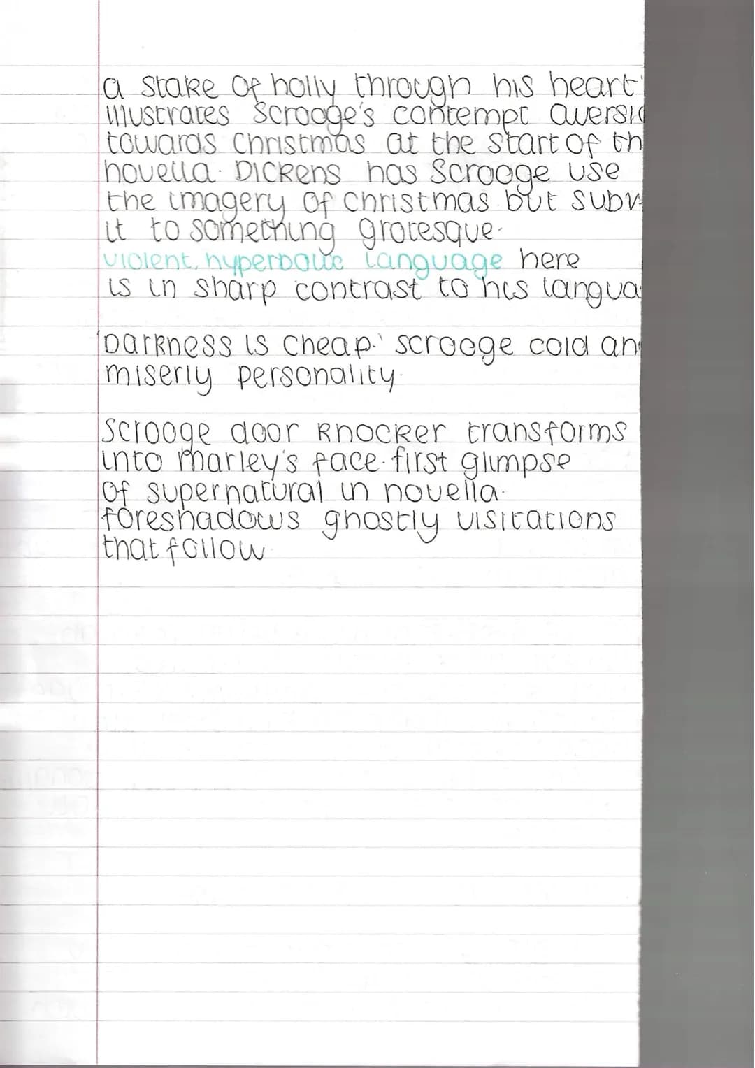 A Christmas carol
Stave 1-
• opening lines declare Jacob marley is deadl
• marley-scrooge former business partners only
Friend
• scrooge ref
