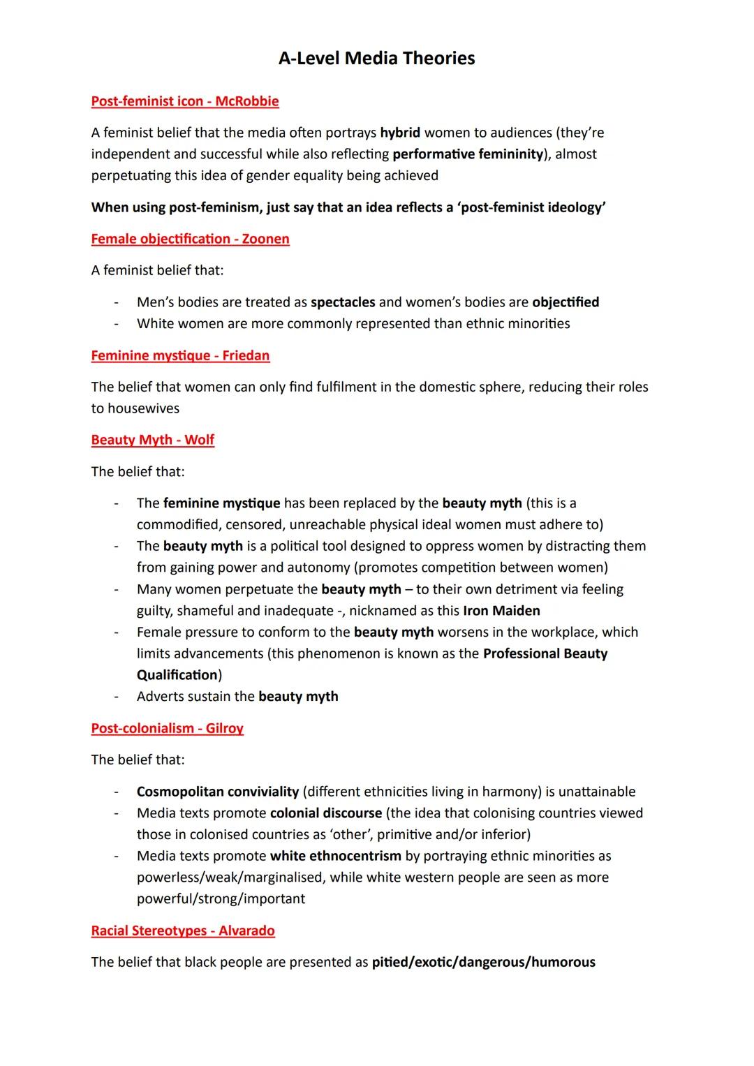 Binary opposites - Strauss
A-Level Media Theories
Media Language:
2 concepts related but opposite in meaning (e.g - hero vs villain, man vs