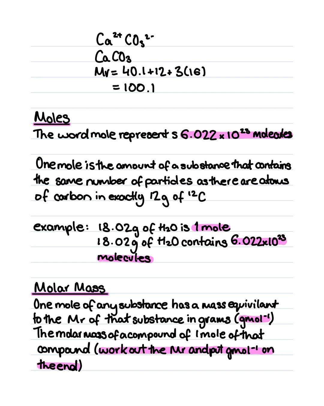 Topic 1.3- Calculation
Relative isotopic mass
The mass of an isotope relative to one twelfth
the mass of one atom of carbon 12
Relative atom