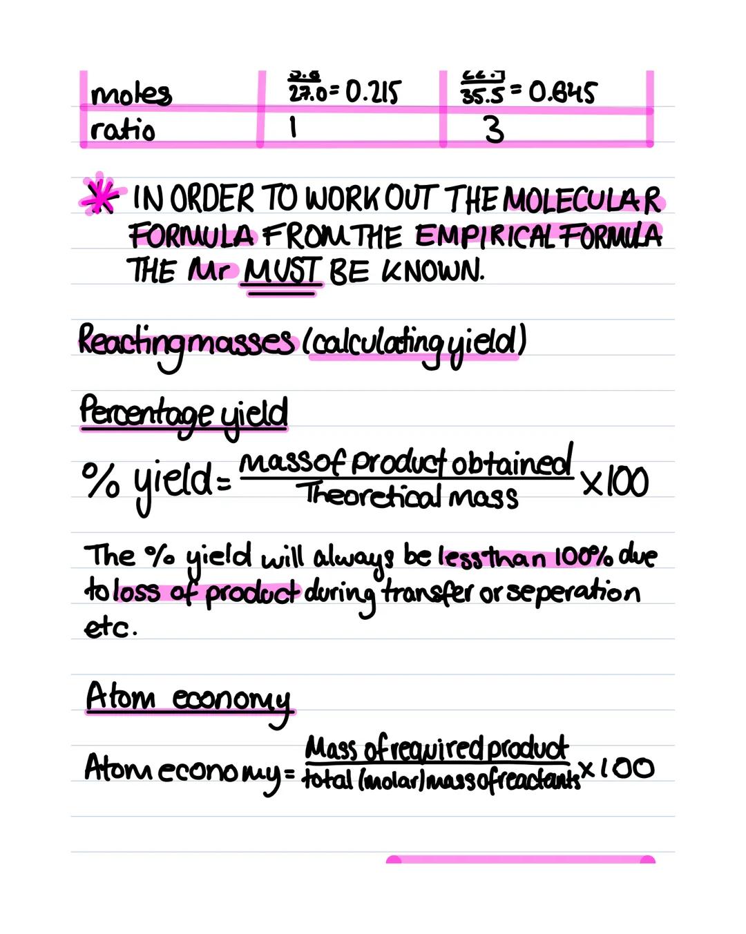 Topic 1.3- Calculation
Relative isotopic mass
The mass of an isotope relative to one twelfth
the mass of one atom of carbon 12
Relative atom