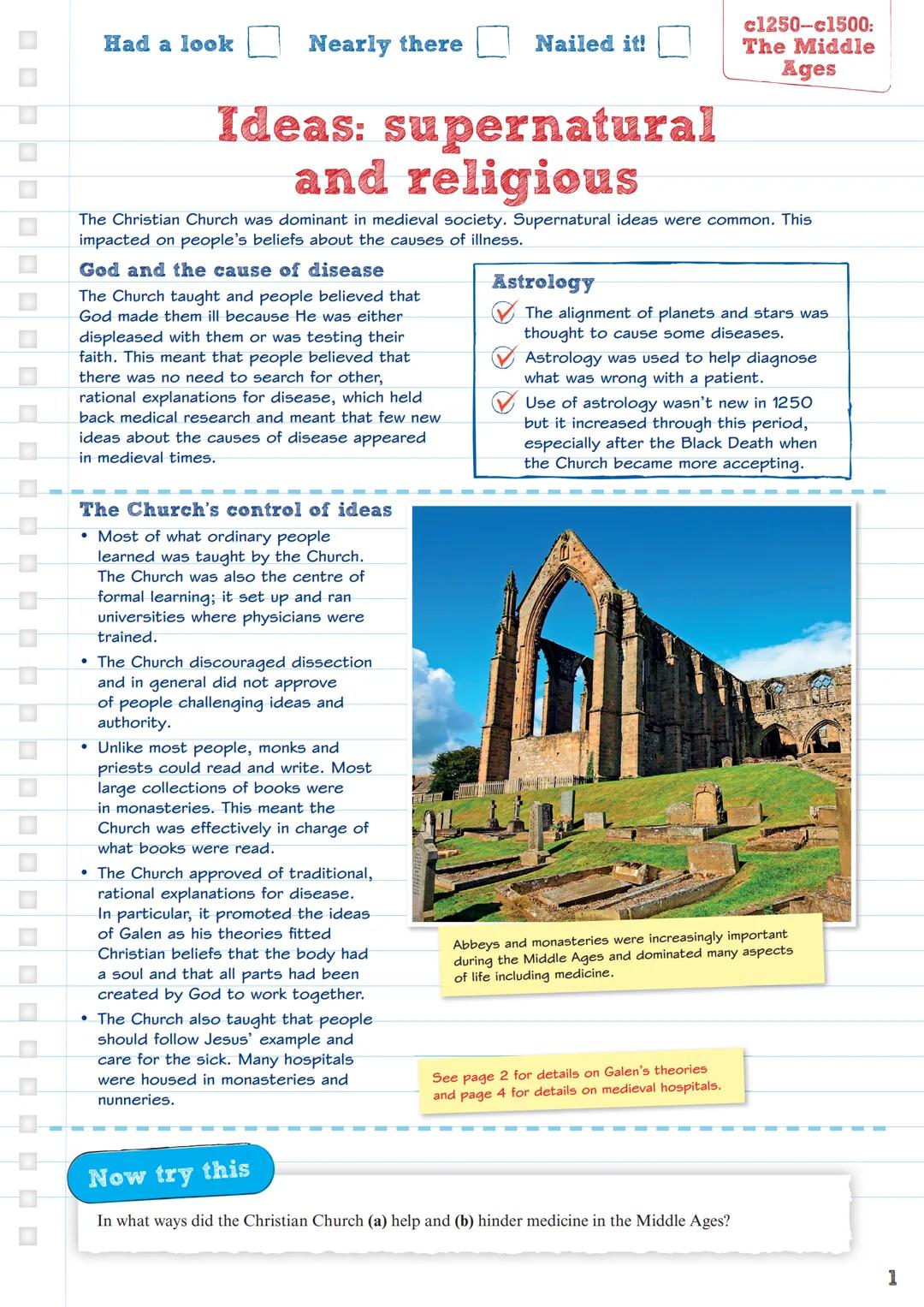 REVISE EDEXCEL GCSE (9-1)
History
MEDICINE IN BRITAIN, c1250-present
REVISION GUIDE AND WORKBOOK
Our revision resources are the smart choice