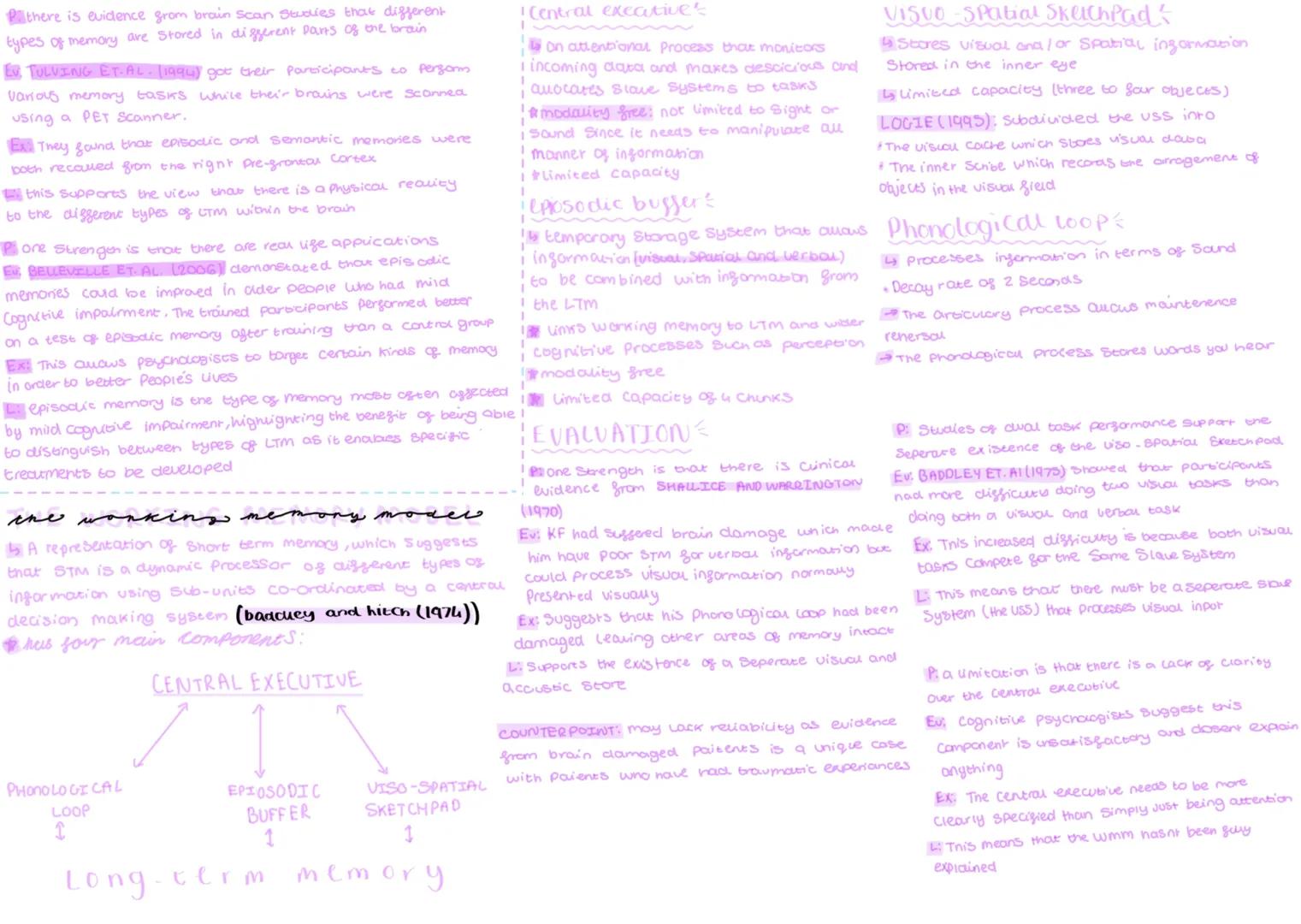 ## CODING, CAPACITY AND DURATION
### MEMORY: the process by which we retain information about events that have happened in the past
### COD