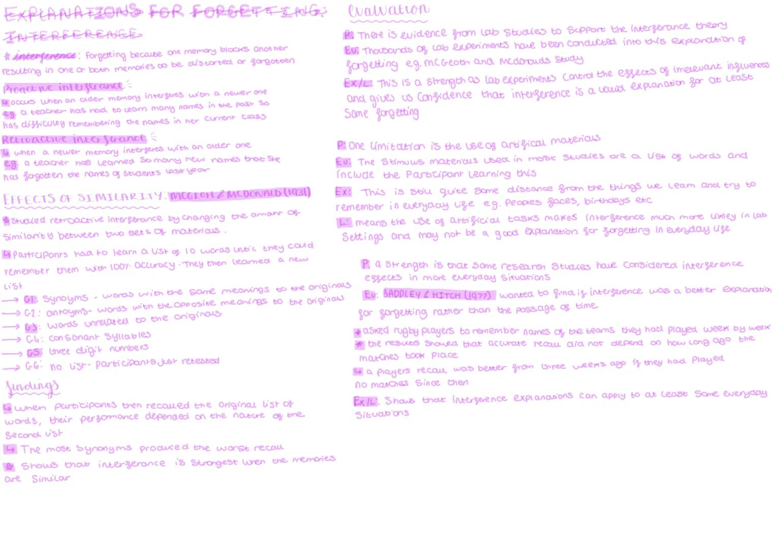 ## CODING, CAPACITY AND DURATION
### MEMORY: the process by which we retain information about events that have happened in the past
### COD