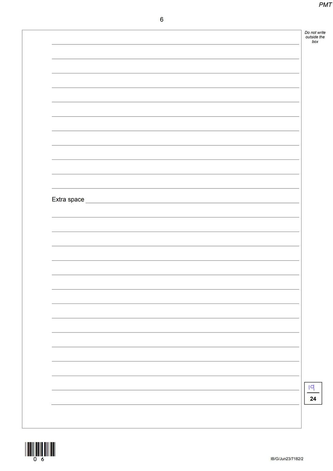 AQA
Please write clearly in block capitals.
Centre number
Surname
Forename(s)
Candidate signature
Rhianna
I declare this is my own work.
A-l