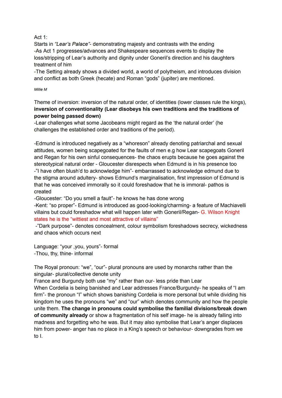 King Lear Act 1, Scene 1