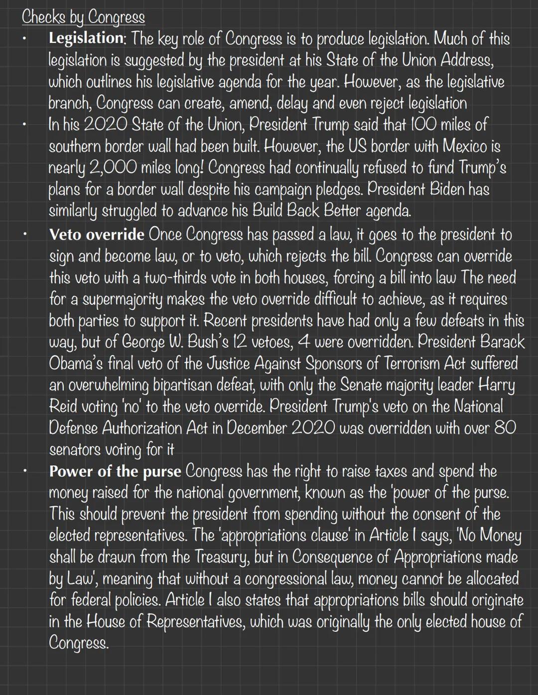The Origins of The Constitution
Limited government
- The 13 colonies had fought for independence from the perceived tyranny of the
British m