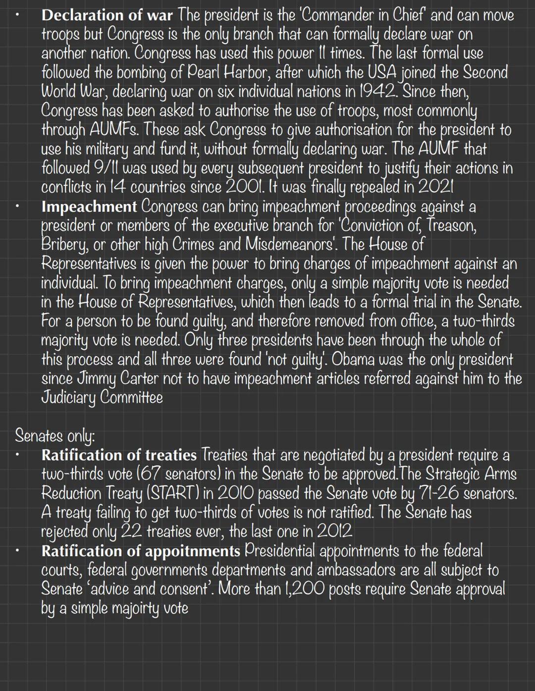 The Origins of The Constitution
Limited government
- The 13 colonies had fought for independence from the perceived tyranny of the
British m
