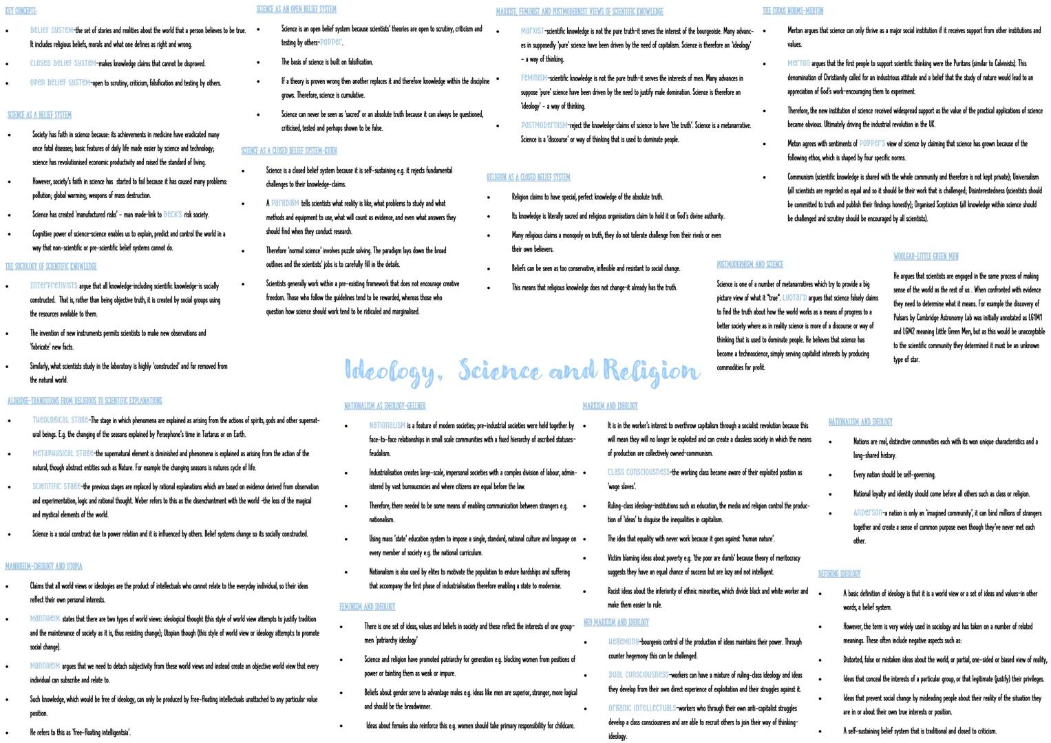 DURKHEIM AND RELIGION
Believed religion performed an important structural function, binding
people together-SOCIAL Integration
Religion prov