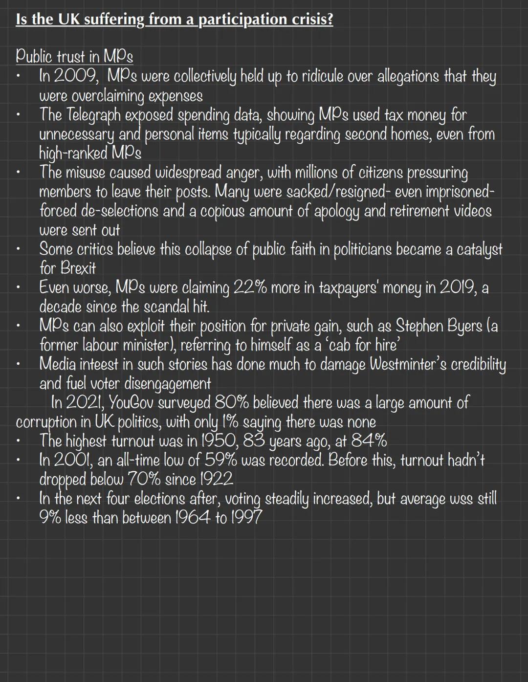 --- OCR Start ---
Democratic Theory
Churchill - "democracy is the worst form of government except all the
other forms that have been tried f