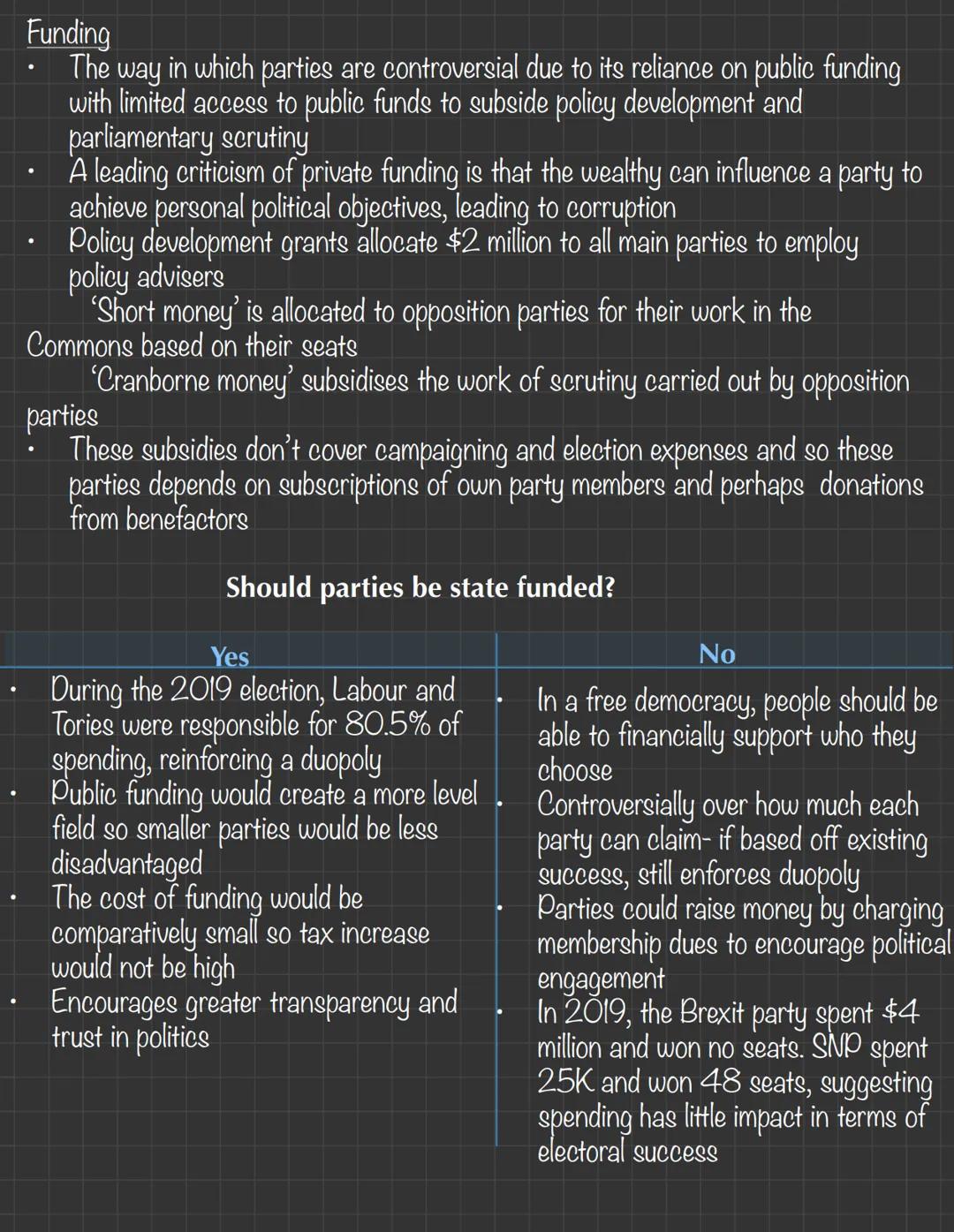 Features
Function & Features of Parties
Party system- there are several party system models, ranging from one-party
dominance to multiparty