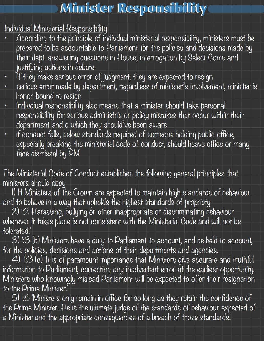 The Executive
The Structure and Role of the Executive
- The executive is another term for the government- it is repsonsible for policy
makin