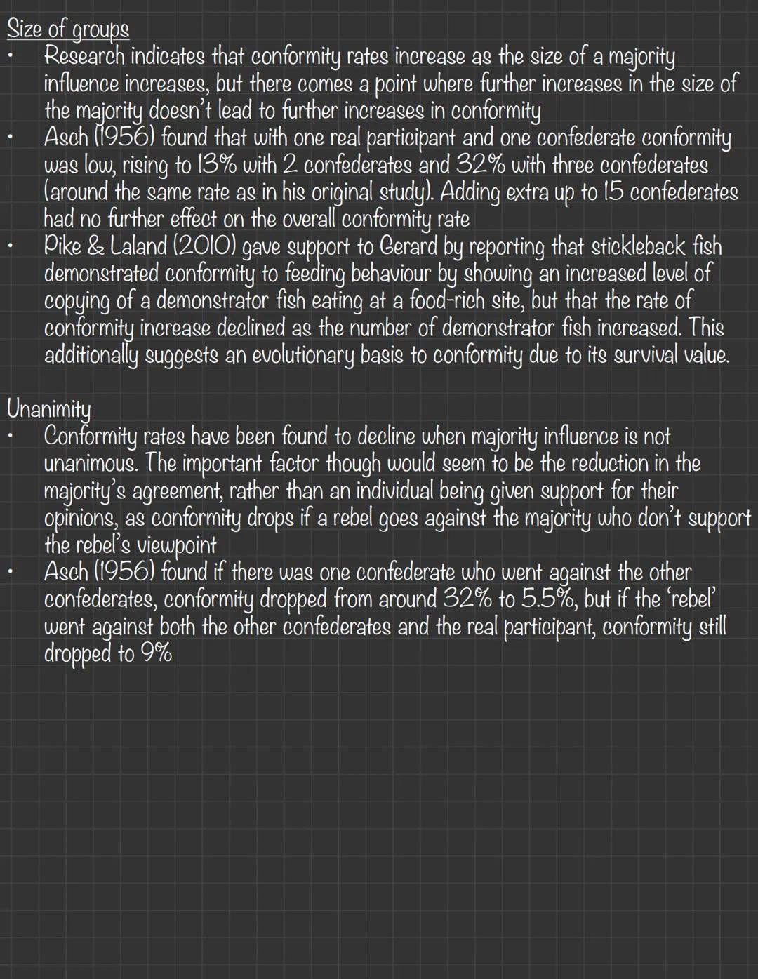 Types of Conformity
- Conformity is yielding to group pressure (peer pressure) adjusting our whole
personalities to majority influence
- So
