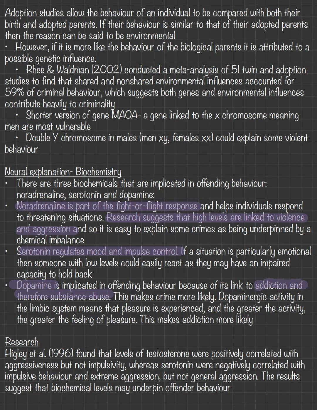 Offender Profiling
• This may be described as a profiler going into a murder investigation room, looking at
the evidence so far and saying w