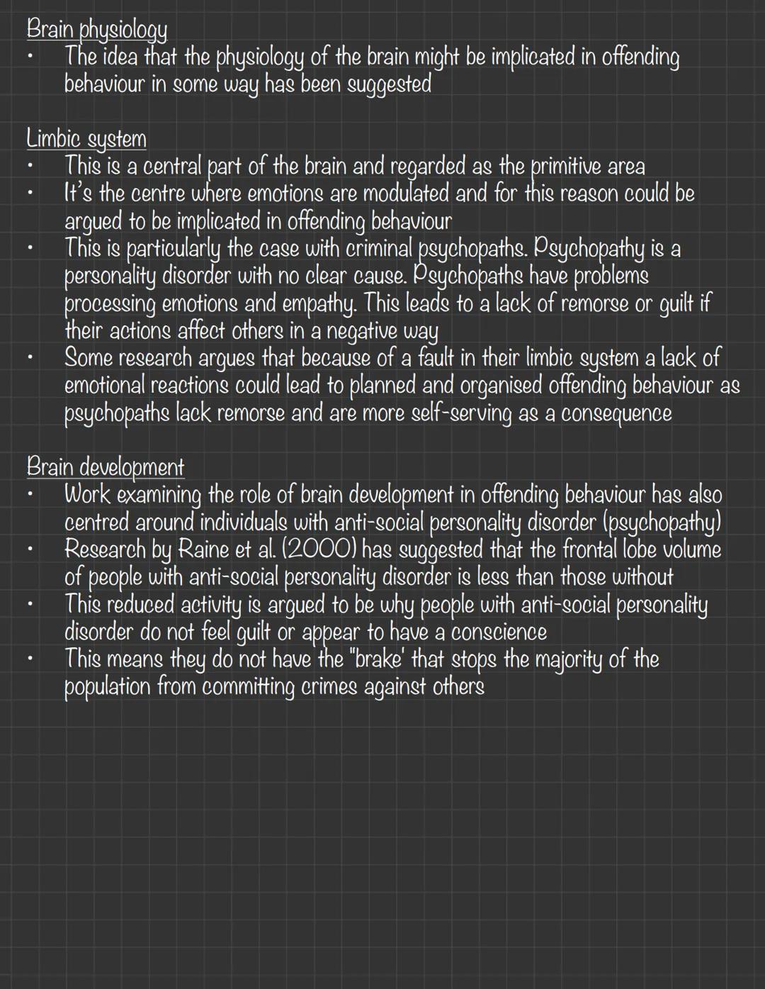 Offender Profiling
• This may be described as a profiler going into a murder investigation room, looking at
the evidence so far and saying w