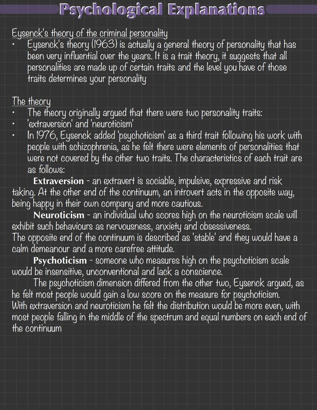 Offender Profiling
• This may be described as a profiler going into a murder investigation room, looking at
the evidence so far and saying w