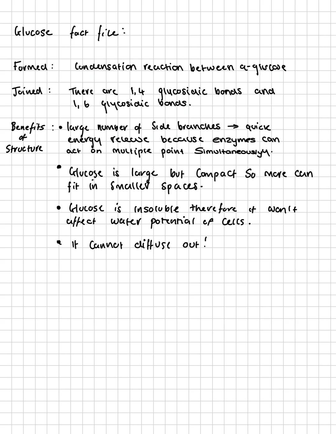 Topic: Biological Molecules
Carbohydrates fact file
Carbohydrates are macle up of
monomers called monosaccharides.
Important Words
Monomers