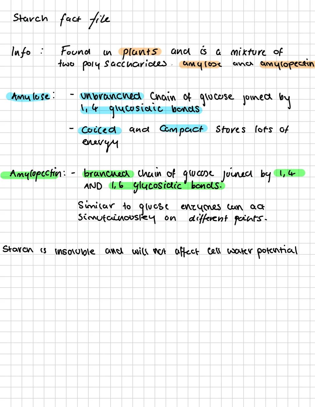 Topic: Biological Molecules
Carbohydrates fact file
Carbohydrates are macle up of
monomers called monosaccharides.
Important Words
Monomers