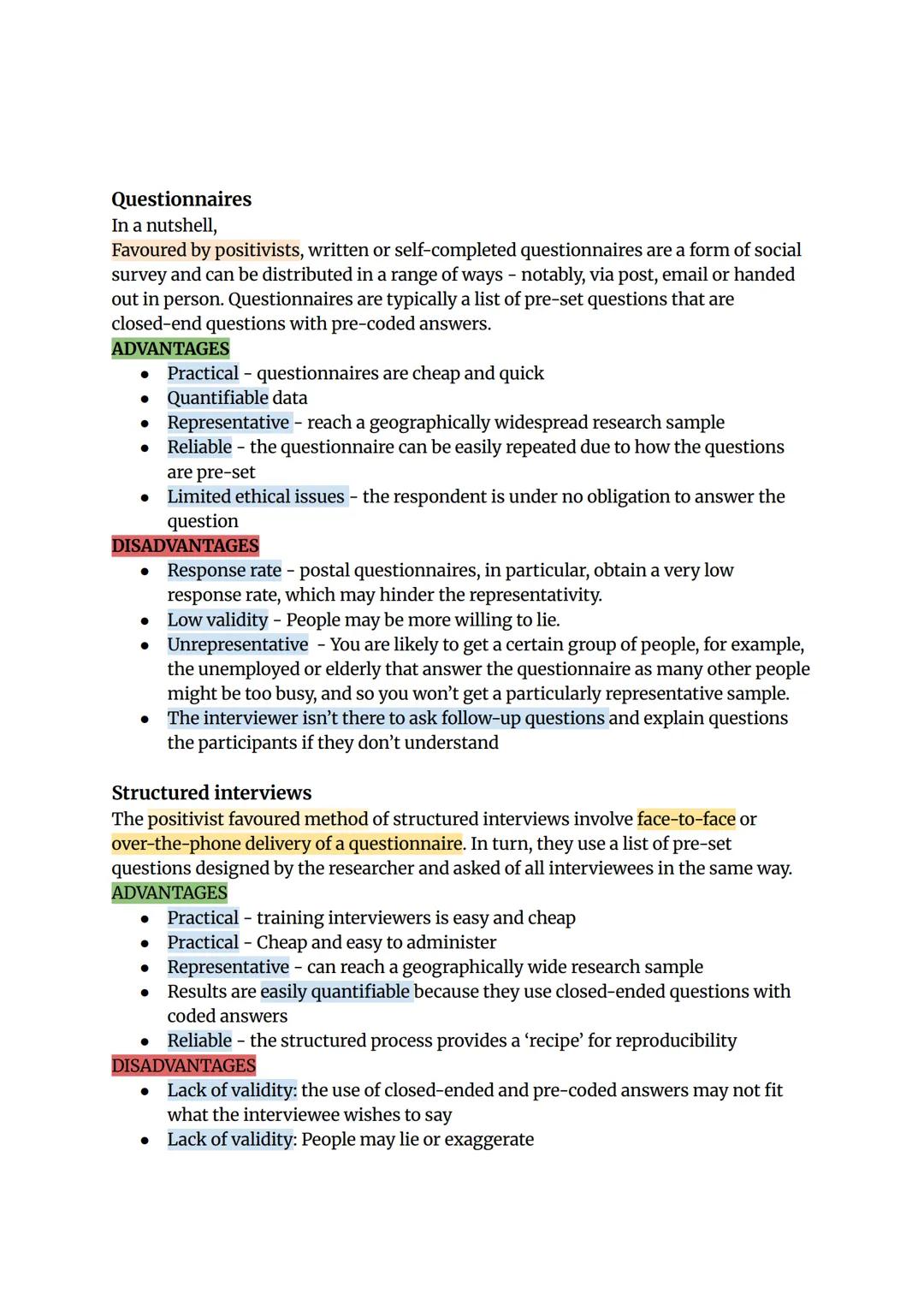 # Sociology: Theory & Methods
## Topic 1: Quantitative Research Methods
In a nutshell,
Quantitative research methods are favoured by posit