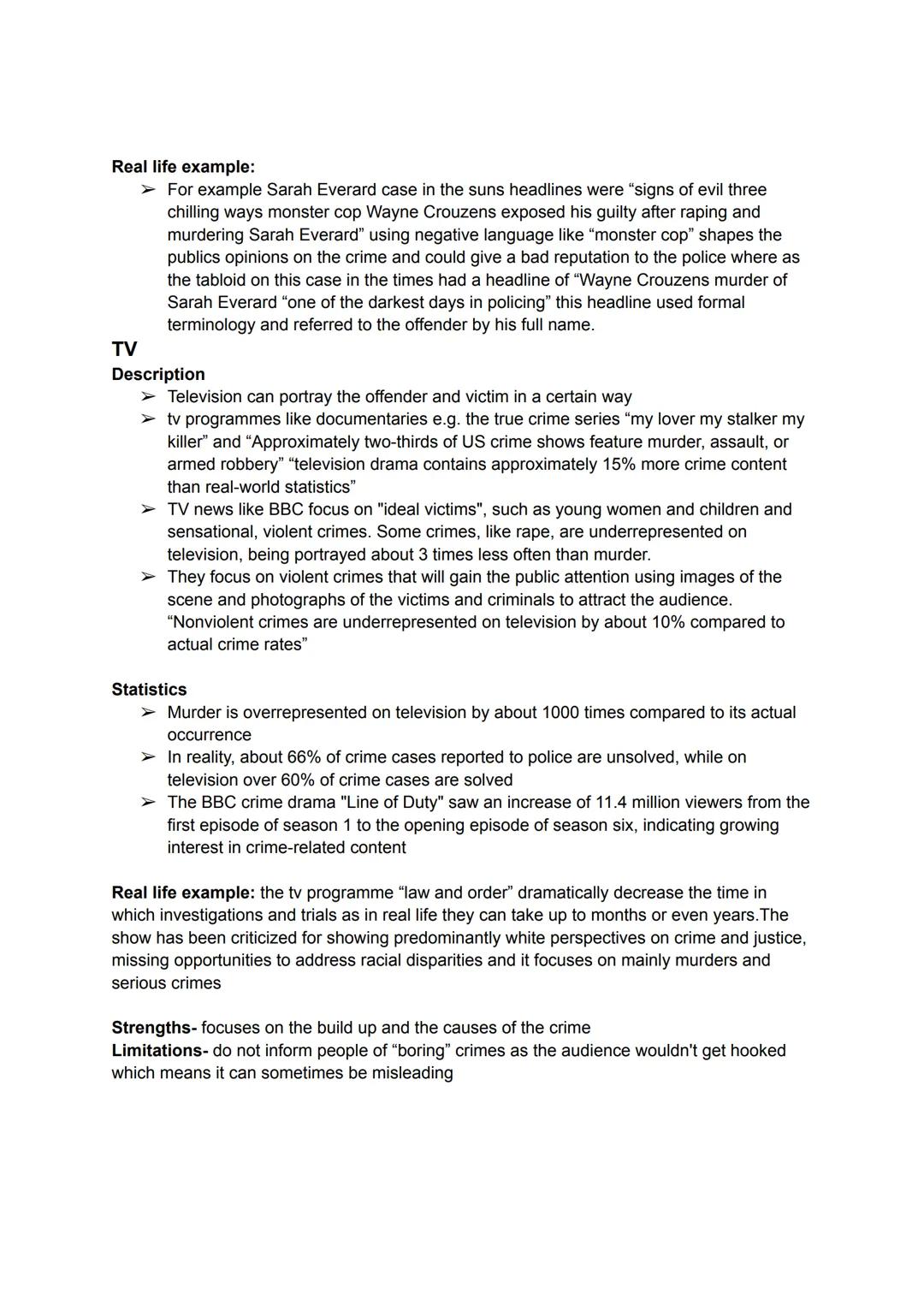 # Criminology
AC1.4 Task 3
# Newspaper
## Description of tabloid
➤ Tabloid tend to sensationalize crimes they report on and exaggerate the