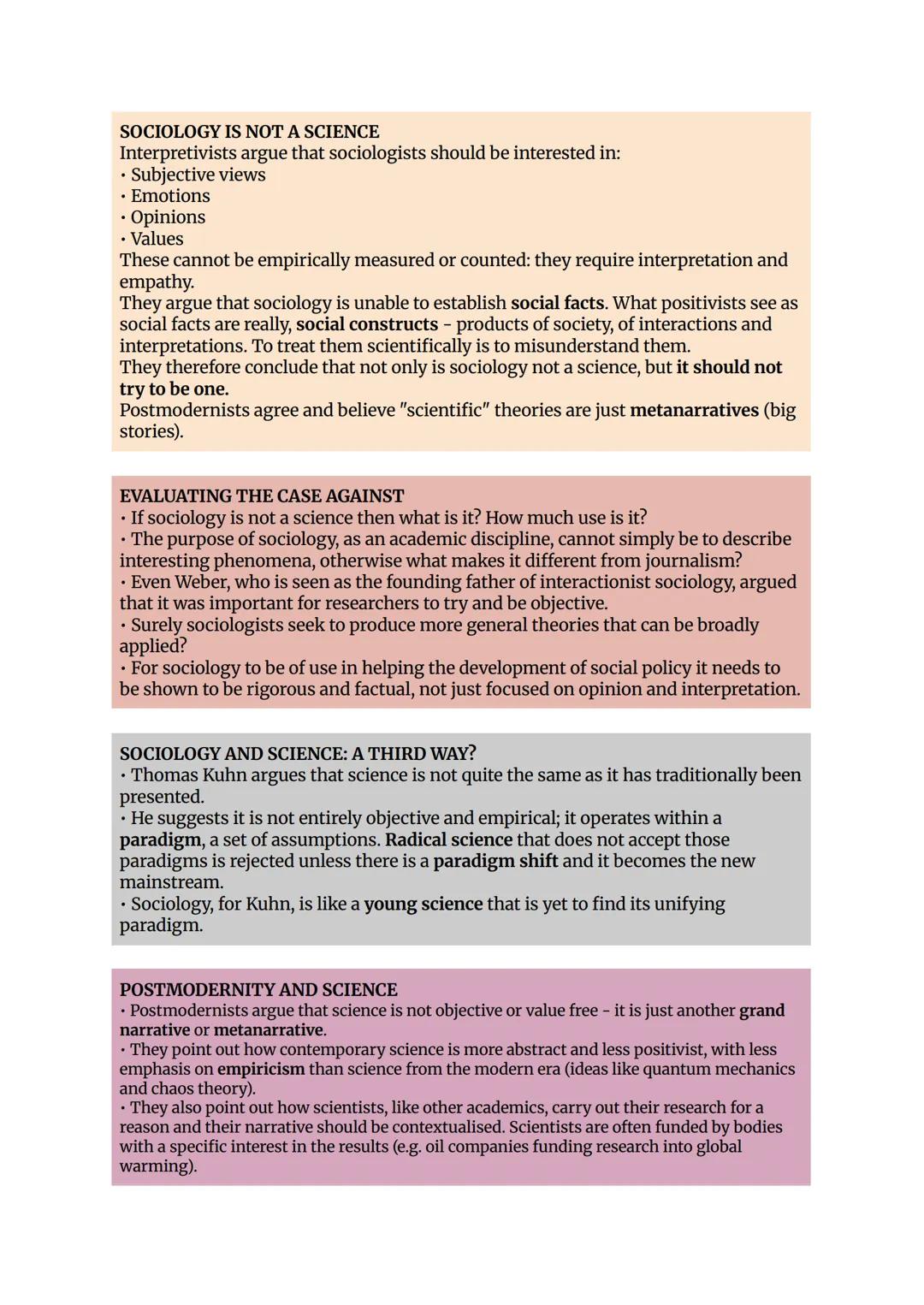 Sociological theory: Consensus
FUNCTIONALISM: OVERVIEW
Influenced by Emile Durkheim (1858-1917)
* Human body analogy (or organic analogy)